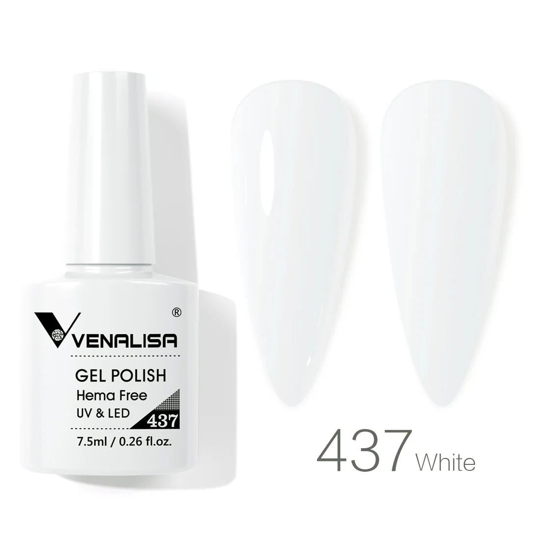 VENALISA 7.5ml Nail Gel Polish VIP4 HEMA Free Semi Permanent Soak off UV LED Nail Gel Varnish Full Coverage Nail Gel Lacquer