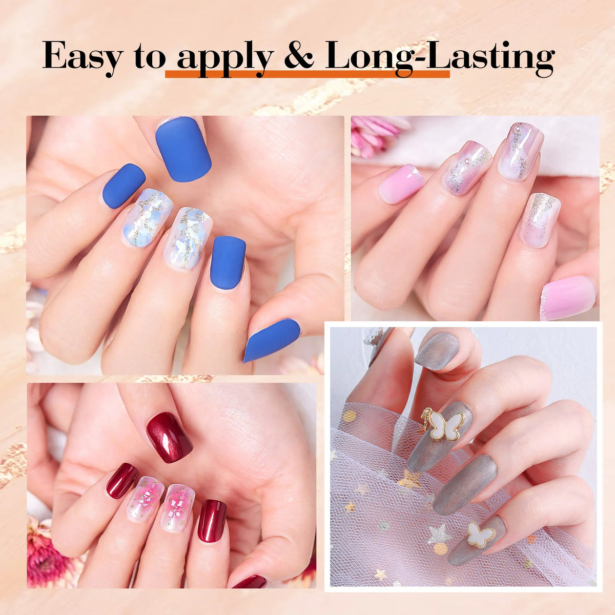VENALISA 7.5ml Nail Gel Polish VIP4 HEMA Free Semi Permanent Soak off UV LED Nail Gel Varnish Full Coverage Nail Gel Lacquer