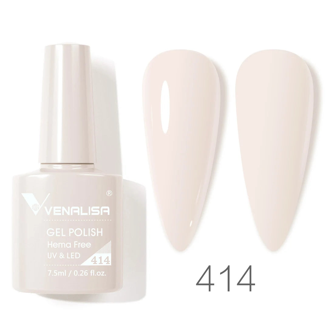 VENALISA 7.5ml Nail Gel Polish VIP4 HEMA Free Semi Permanent Soak off UV LED Nail Gel Varnish Full Coverage Nail Gel Lacquer