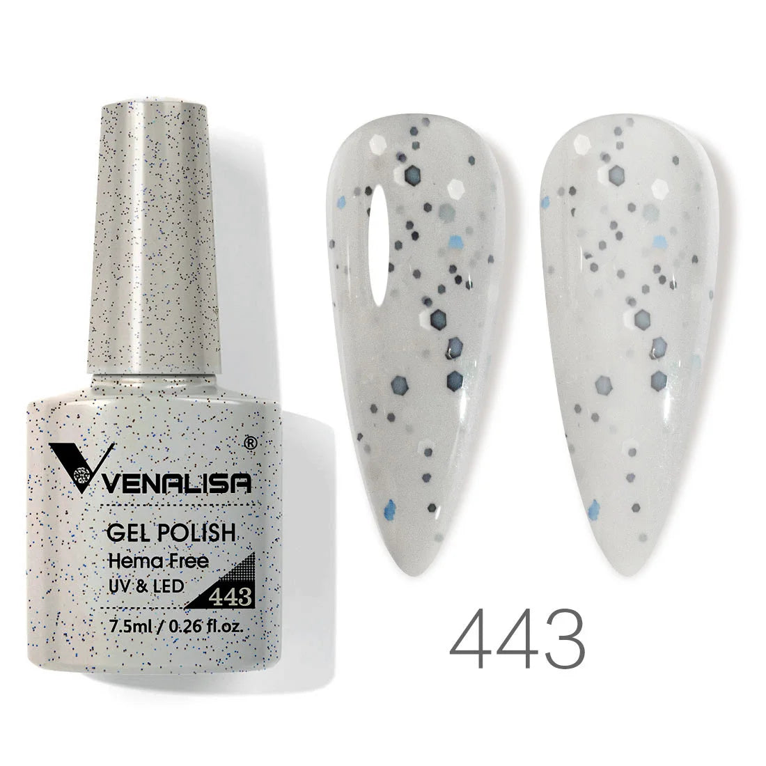 VENALISA 7.5ml Nail Gel Polish VIP4 HEMA Free Semi Permanent Soak off UV LED Nail Gel Varnish Full Coverage Nail Gel Lacquer