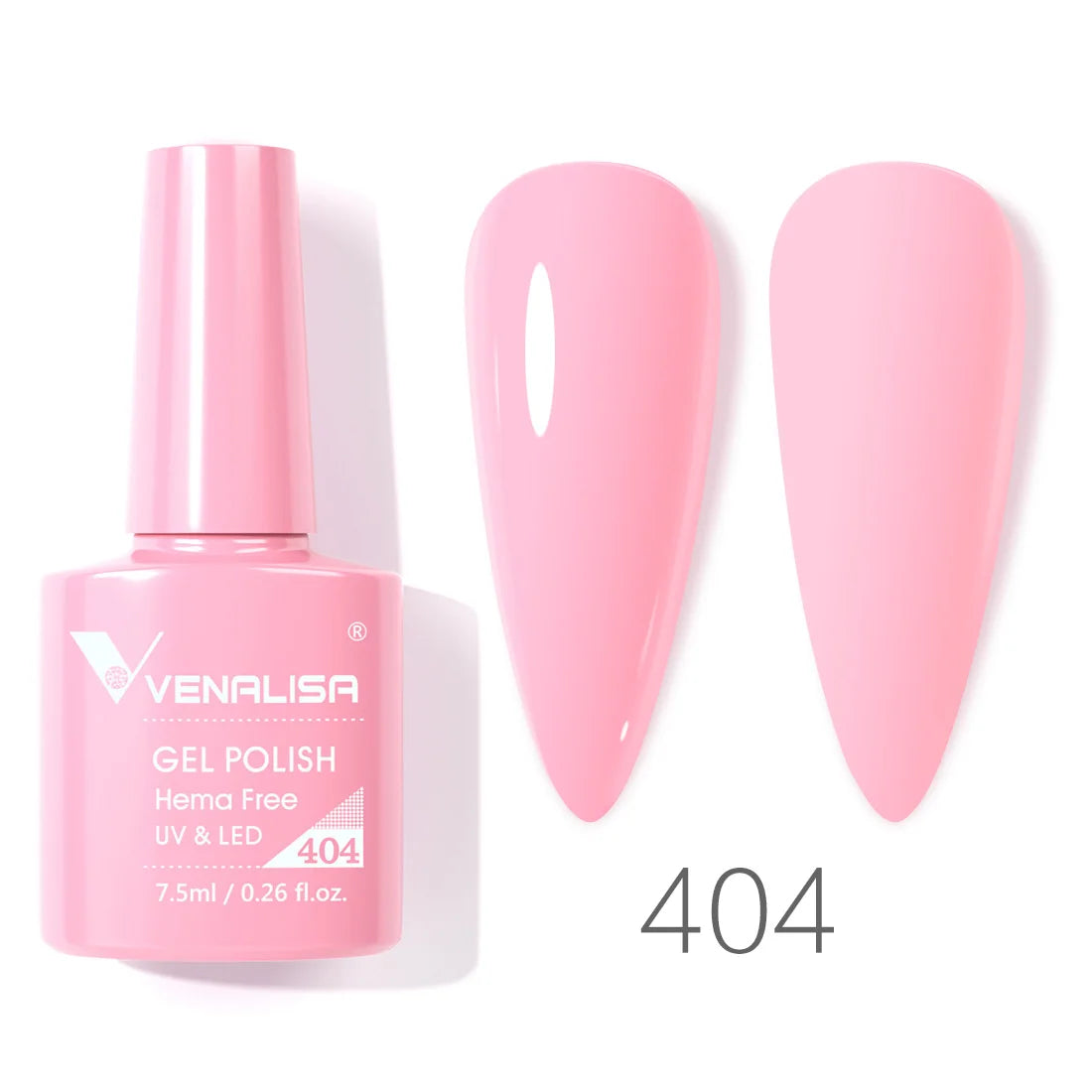 VENALISA 7.5ml Nail Gel Polish VIP4 HEMA Free Semi Permanent Soak off UV LED Nail Gel Varnish Full Coverage Nail Gel Lacquer