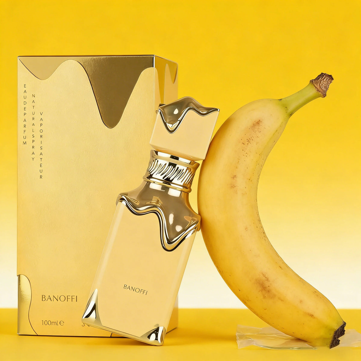 ECLAIRE BANOFFI Banana Cream Cake Fragrance Women's perfume spray, 3.4 oz 100 ml, sweet and charming fragrance