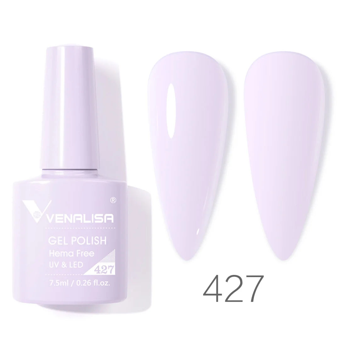 VENALISA 7.5ml Nail Gel Polish VIP4 HEMA Free Semi Permanent Soak off UV LED Nail Gel Varnish Full Coverage Nail Gel Lacquer