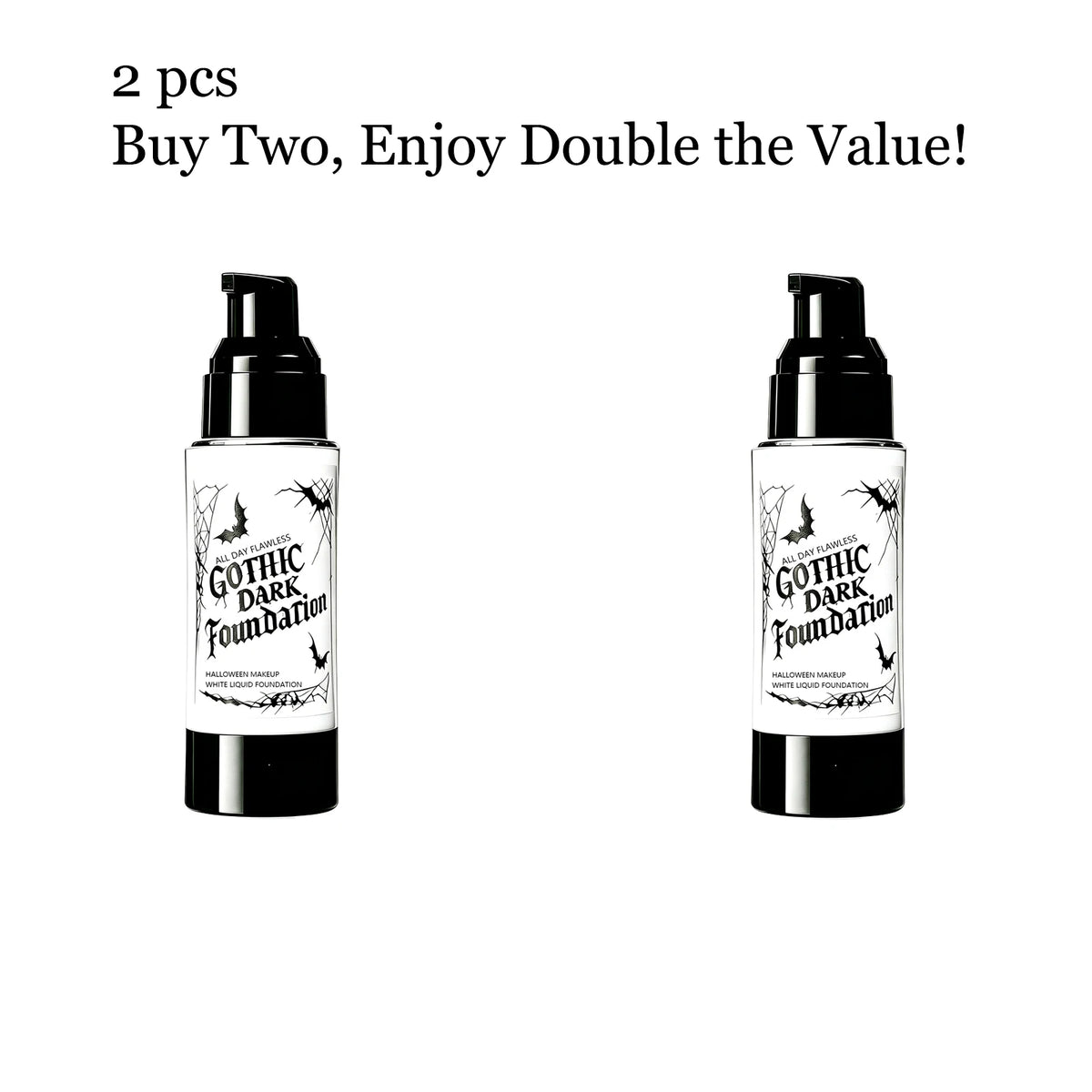 50G White Face Liquid Foundation for Helloween Cos Makeup Full Coverage Lasting Mekeup Effect Sweatproof Hydrating Natural Matte White Facial Foundation Liquid