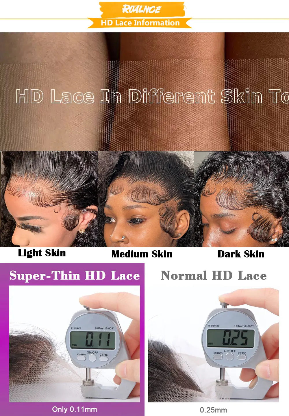 4C Kinky Edges Deep Wave Hidden Invisible Drawstring 360 HD Full Lace Glueless Frontal Wig Kinky Curly Lace Front Human Hair Wig