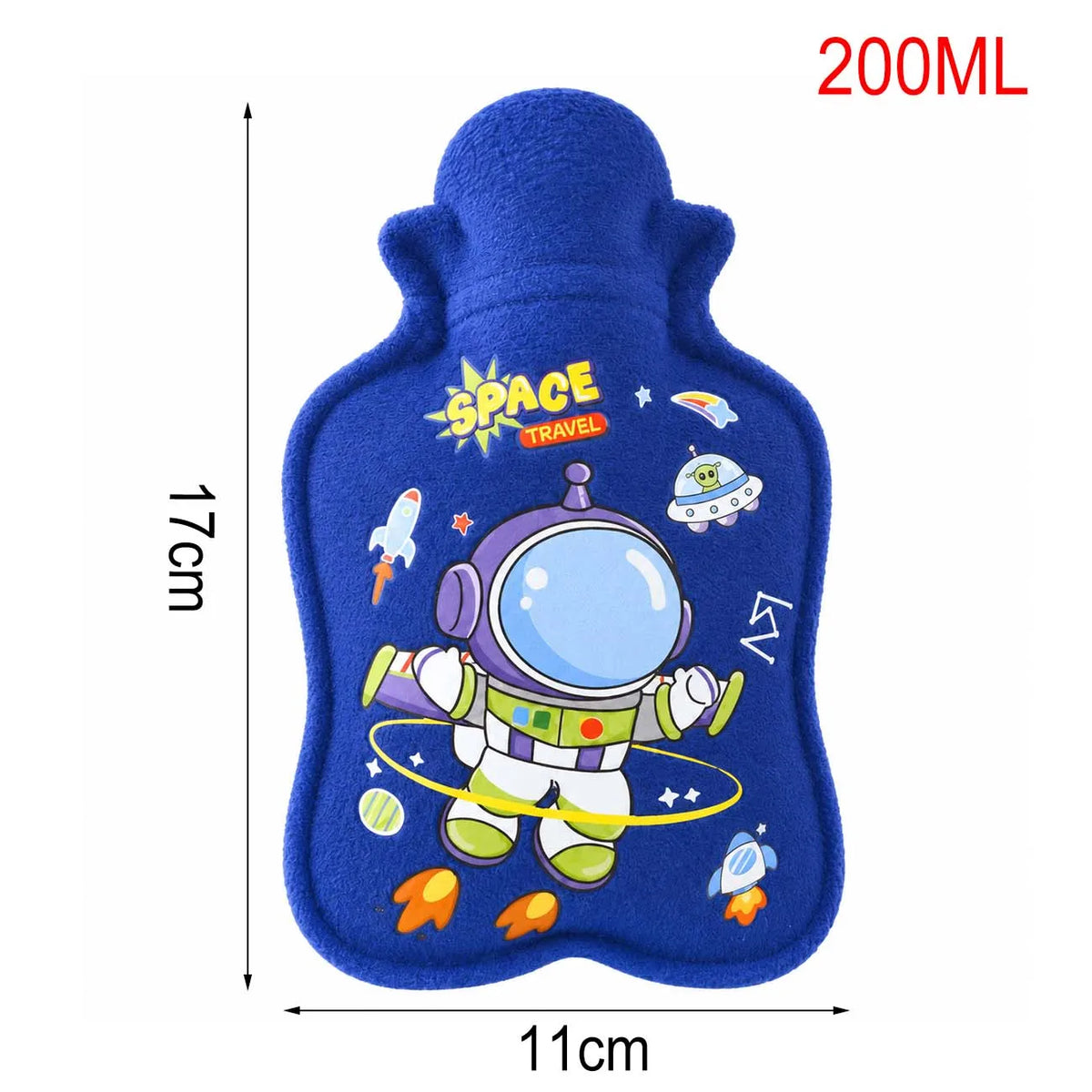 1PC Hot Water Bottle Cute Plush Cartoon Cover Warm Water Bag Portable Reusable Hand Warmer Winter Home Gift
