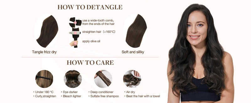 Straight Human Hair Clip in Hair Extensions  100% Unprocessed Full Head Brazilian Virgin Hair Natural Black Color 8Pcs With 120G
