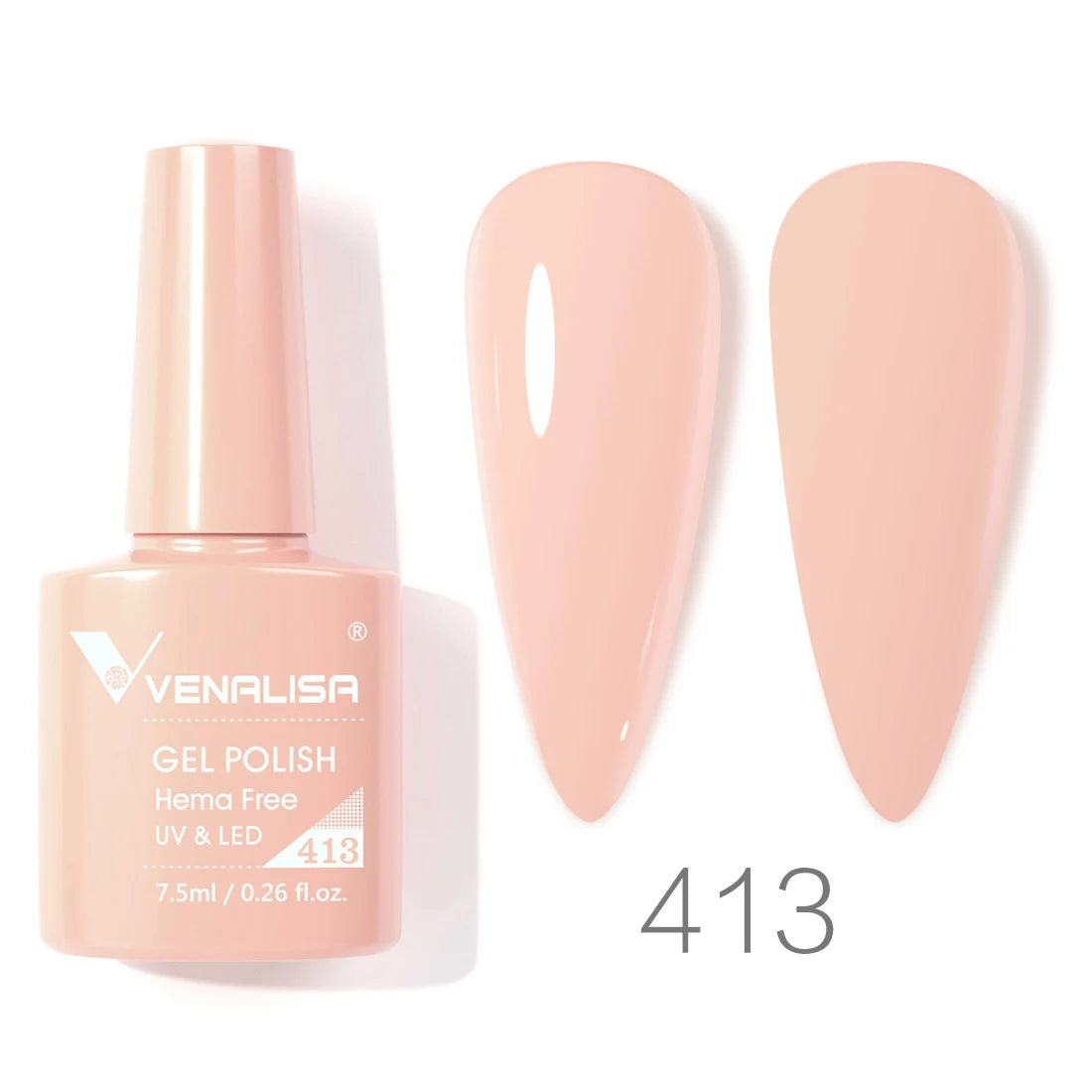 VENALISA 7.5ml Nail Gel Polish VIP4 HEMA Free Semi Permanent Soak off UV LED Nail Gel Varnish Full Coverage Nail Gel Lacquer