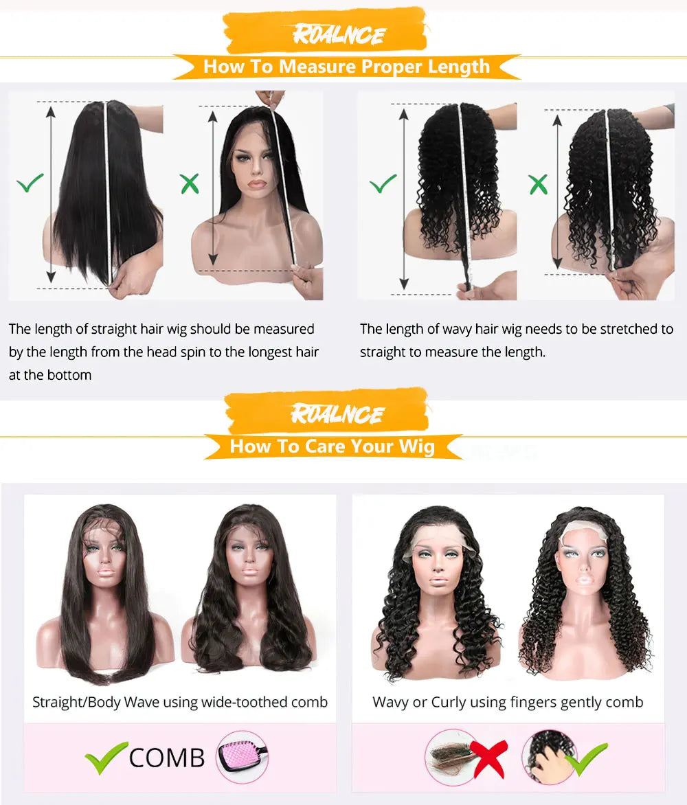 4C Kinky Edges Deep Wave Hidden Invisible Drawstring 360 HD Full Lace Glueless Frontal Wig Kinky Curly Lace Front Human Hair Wig