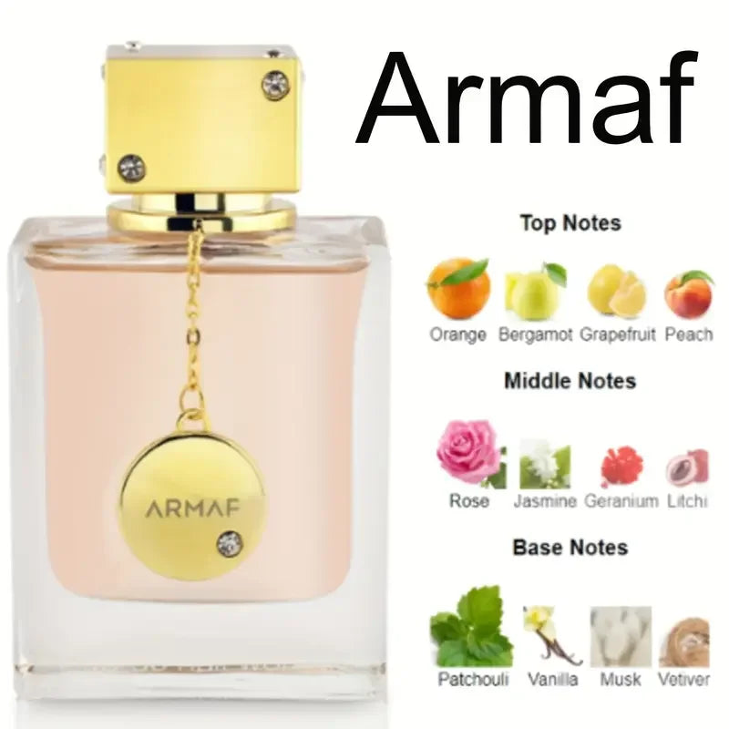 Armaf Club De Nuit Woman Perfume 3.6Oz/105Ml Floral Fruity Long Lasting Scent Eau De Parfum Spray for Women