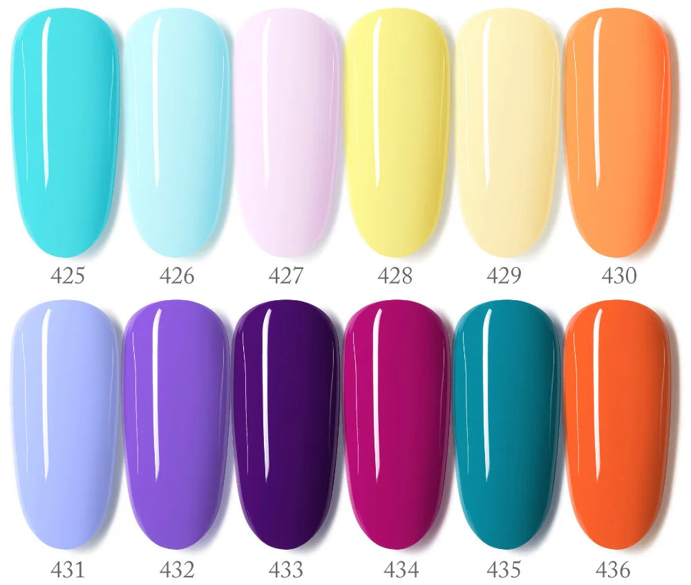 VENALISA 7.5ml Nail Gel Polish VIP4 HEMA Free Semi Permanent Soak off UV LED Nail Gel Varnish Full Coverage Nail Gel Lacquer
