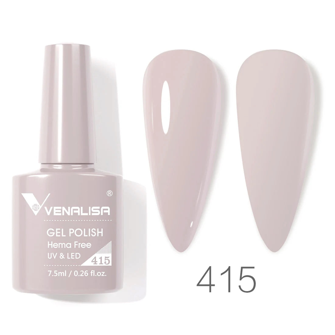 VENALISA 7.5ml Nail Gel Polish VIP4 HEMA Free Semi Permanent Soak off UV LED Nail Gel Varnish Full Coverage Nail Gel Lacquer