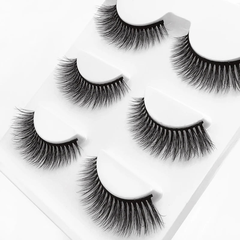 SHIDISHANGPIN Mink Lashes 2/30/50/100 Boxes 3D Eyelashes Luxury Dramatic Volume 3D False Eyelashes Extension Maquiagem