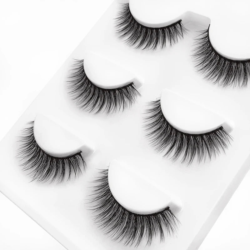 SHIDISHANGPIN Mink Lashes 2/30/50/100 Boxes 3D Eyelashes Luxury Dramatic Volume 3D False Eyelashes Extension Maquiagem