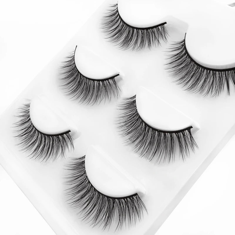 SHIDISHANGPIN Mink Lashes 2/30/50/100 Boxes 3D Eyelashes Luxury Dramatic Volume 3D False Eyelashes Extension Maquiagem