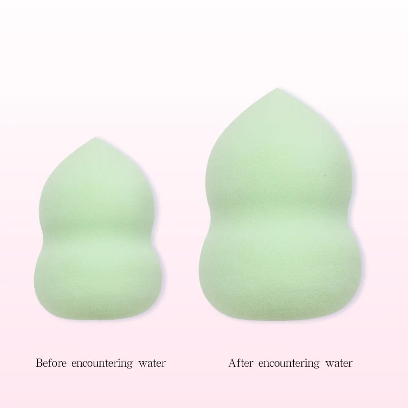Makeup Foundation Non-latex Sponge Sponge Beauty Egg Dry Water Becomes Bigger Oblique Does Not Eat Powder Puff Make-up Tools