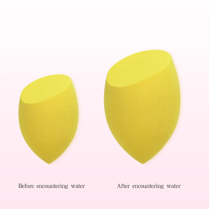 Makeup Foundation Non-latex Sponge Sponge Beauty Egg Dry Water Becomes Bigger Oblique Does Not Eat Powder Puff Make-up Tools