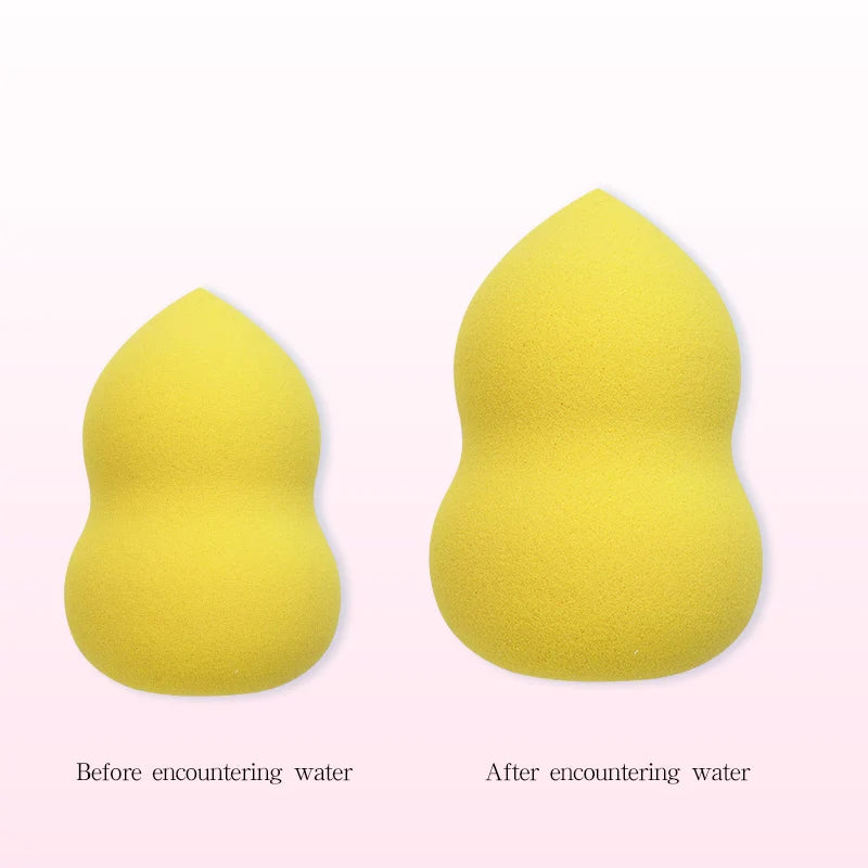 Makeup Foundation Non-latex Sponge Sponge Beauty Egg Dry Water Becomes Bigger Oblique Does Not Eat Powder Puff Make-up Tools