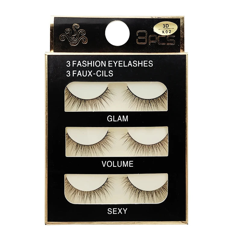 SHIDISHANGPIN Mink Lashes 2/30/50/100 Boxes 3D Eyelashes Luxury Dramatic Volume 3D False Eyelashes Extension Maquiagem