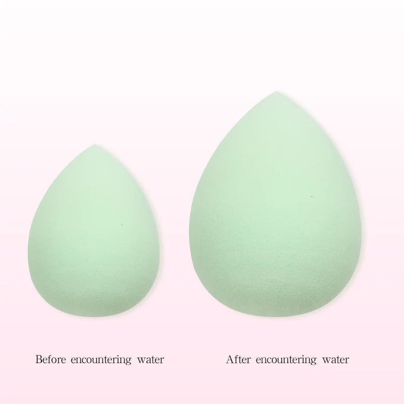 Makeup Foundation Non-latex Sponge Sponge Beauty Egg Dry Water Becomes Bigger Oblique Does Not Eat Powder Puff Make-up Tools