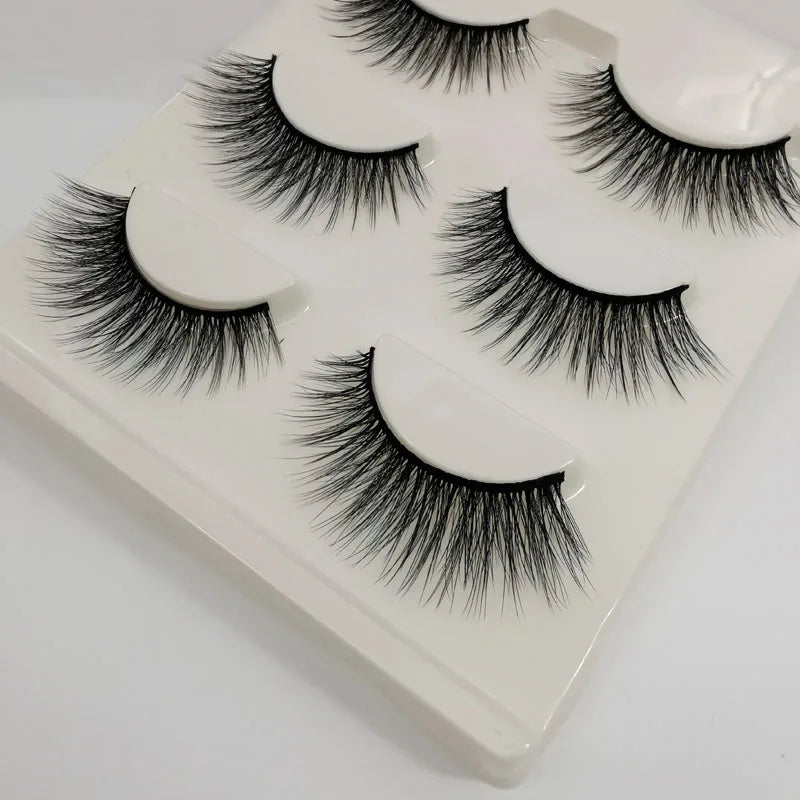 SHIDISHANGPIN Mink Lashes 2/30/50/100 Boxes 3D Eyelashes Luxury Dramatic Volume 3D False Eyelashes Extension Maquiagem