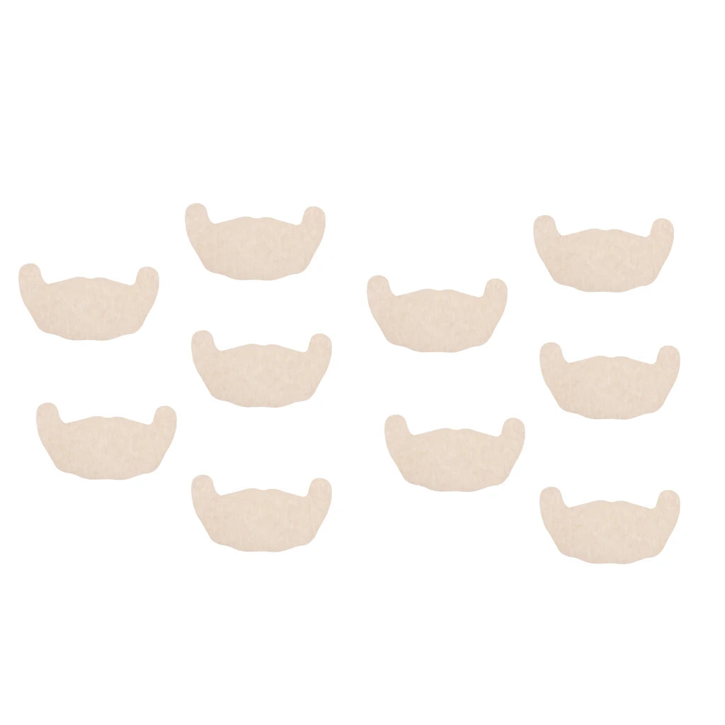 5 Pairs Disposable Nippleless Covers Breast Lift Tape Breast Lift Pasties for Small & Large Breasts - Skin Colors