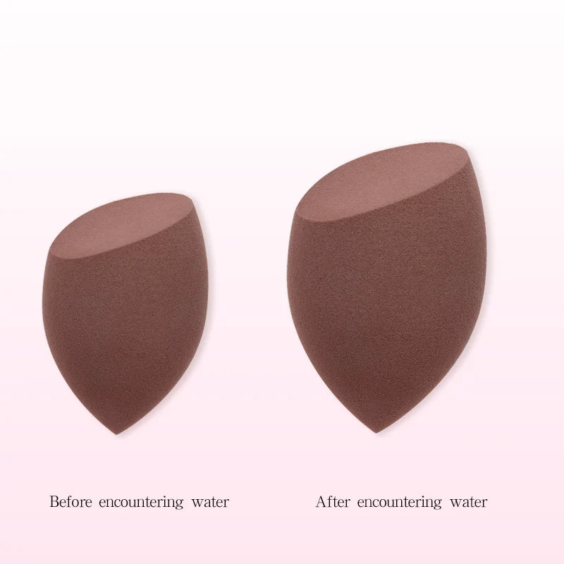 Makeup Foundation Non-latex Sponge Sponge Beauty Egg Dry Water Becomes Bigger Oblique Does Not Eat Powder Puff Make-up Tools