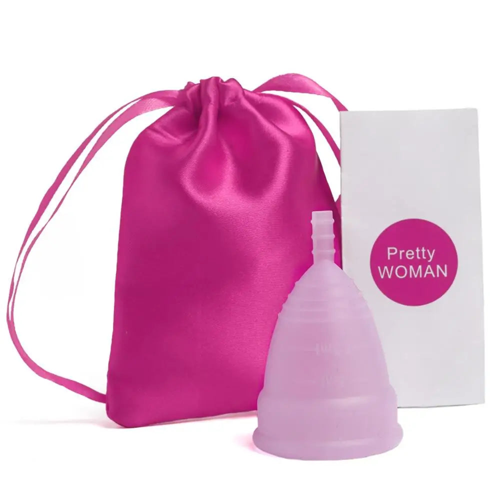 Feminine Hygiene Menstrual Cup Medical Silicone Menstrual Cup Lady Women Menstrual Period Cup Coletor Menstrual