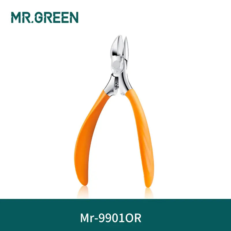 MR.GREEN Manicure Tools Professional Stainless Steel Thick Toenails Ingrown Cuticle Nipper  Trimmer Plier Scissors Nail Clippers
