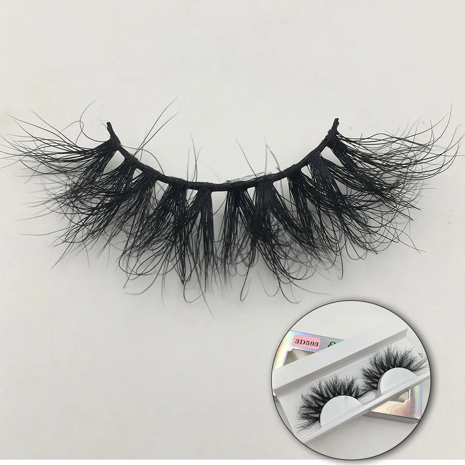 RED SIREN Fluffy Eyelashes 10mm-18mm 3d Mink Eyelashes Handmade Soft Volume Natural Lashes Maquillaje Lash Vendors False Lashes