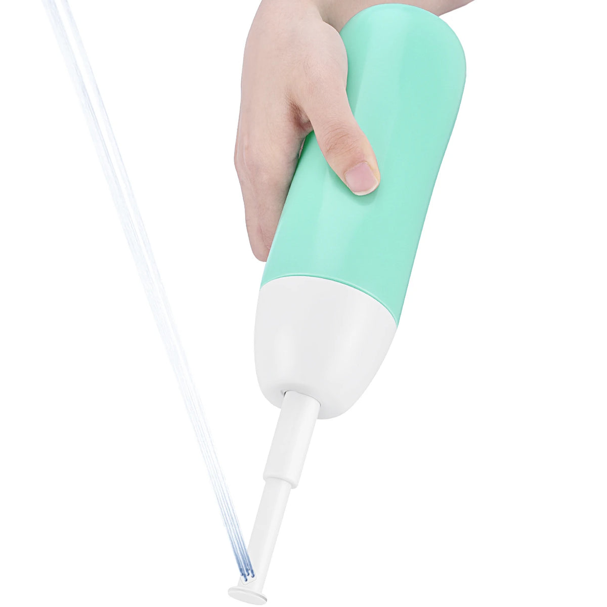 Portable Bidet - Travel Handheld Bidet Bottle with Retractable Spray Nozzle for Hygiene Cleansing Personal Care 400ml With Bag