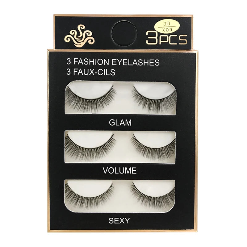 SHIDISHANGPIN Mink Lashes 2/30/50/100 Boxes 3D Eyelashes Luxury Dramatic Volume 3D False Eyelashes Extension Maquiagem