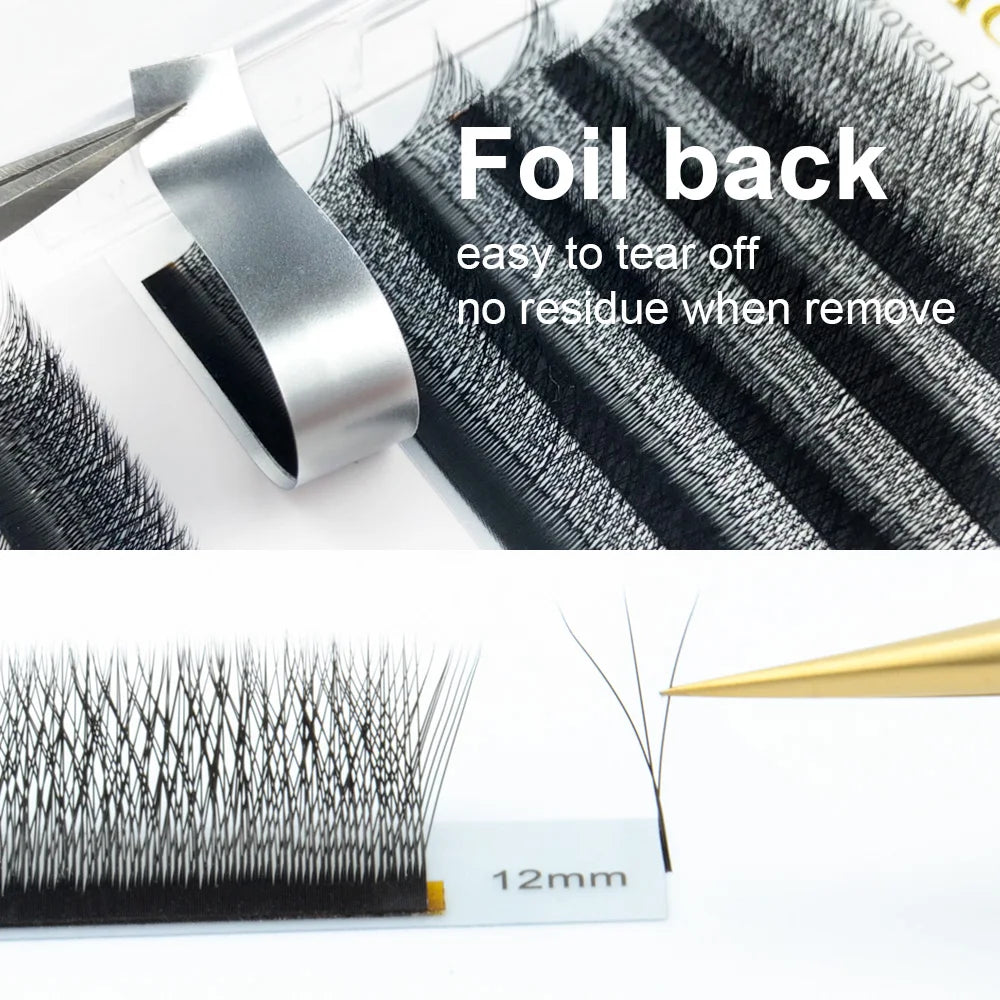 NAGARAKU Ship From USA 5 Cases YY W Shape 3D 4D 5D 6D 7D Eyelashes Fast Free Delivery in 2-5 days by USPS Express