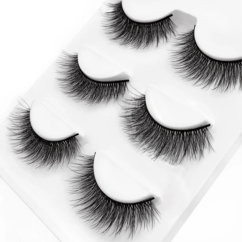 SHIDISHANGPIN Mink Lashes 2/30/50/100 Boxes 3D Eyelashes Luxury Dramatic Volume 3D False Eyelashes Extension Maquiagem