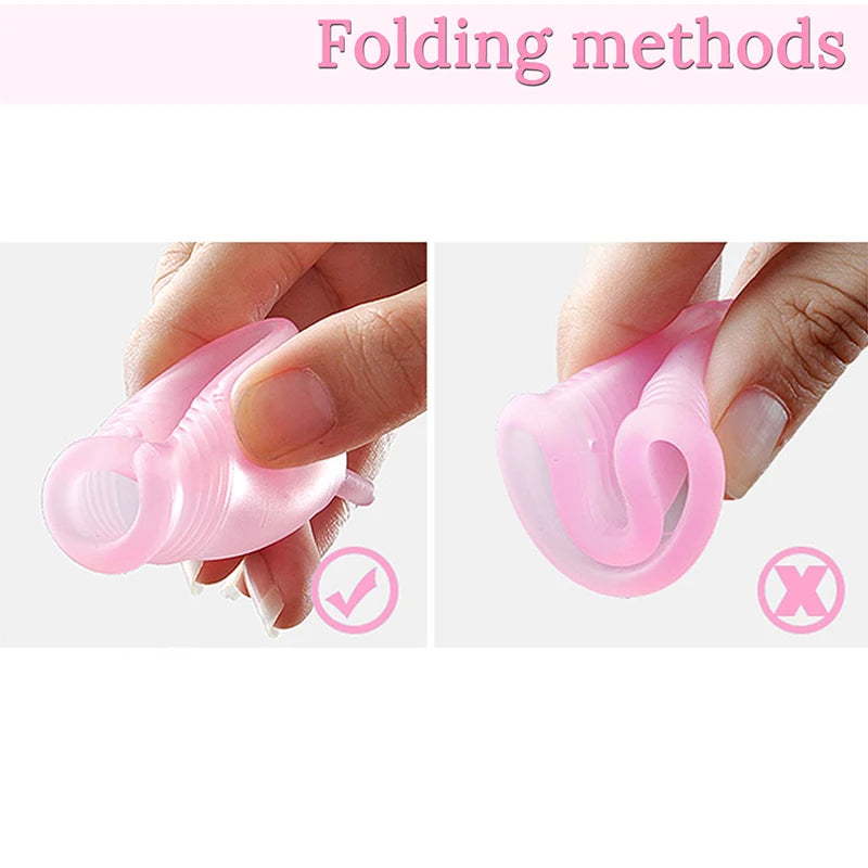 Menstrual Cup of Medical Silicone Feminine Hygiene Lady Period Cup Women Cup Coletor Menstrual Copa Menstrual De Silicona Medica