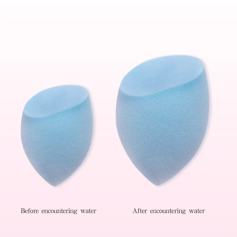 Makeup Foundation Non-latex Sponge Sponge Beauty Egg Dry Water Becomes Bigger Oblique Does Not Eat Powder Puff Make-up Tools