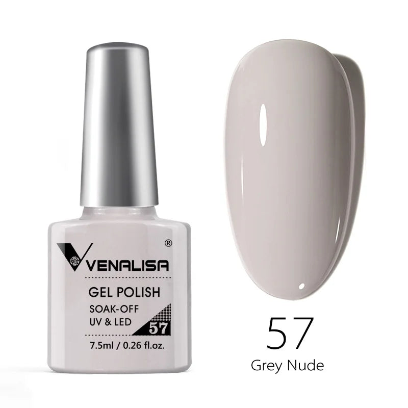 VENALISA 7.5ml Nail Gel Polish VIP4 HEMA Free Semi Permanent Soak off UV LED Nail Gel Varnish Full Coverage Nail Gel Lacquer