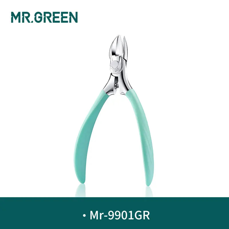 MR.GREEN Manicure Tools Professional Stainless Steel Thick Toenails Ingrown Cuticle Nipper  Trimmer Plier Scissors Nail Clippers