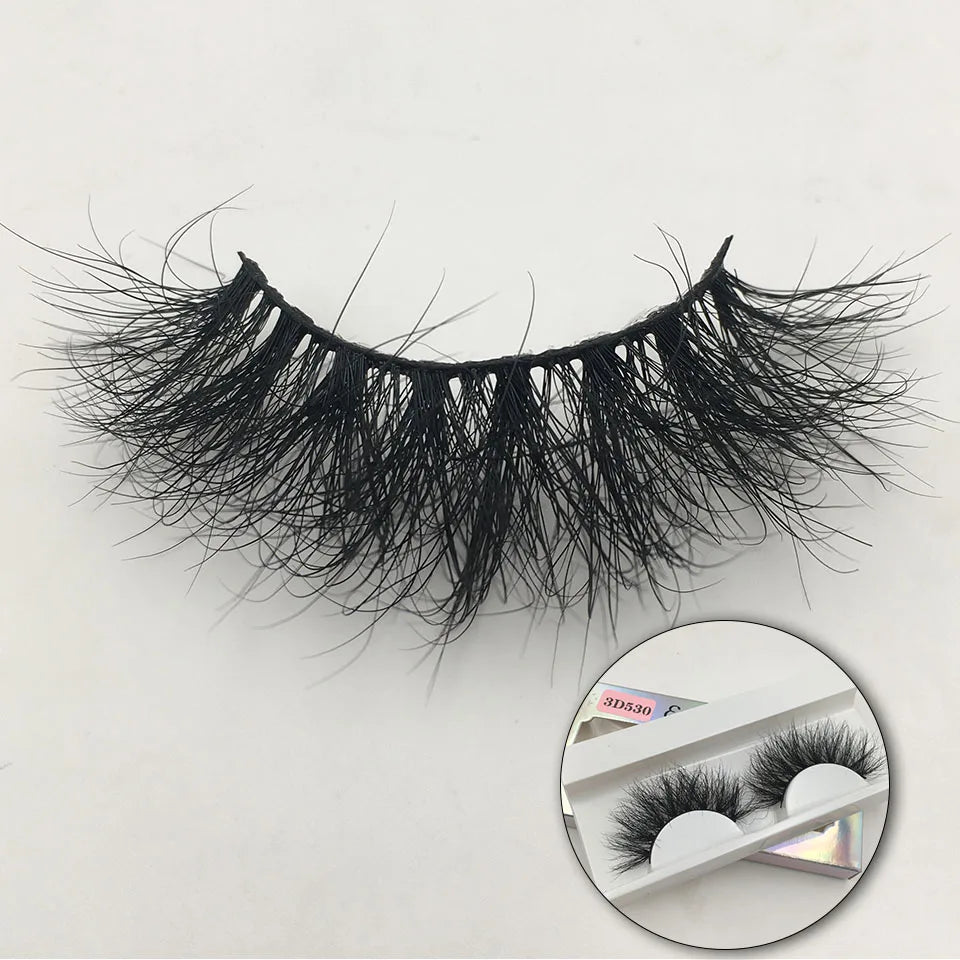 RED SIREN Fluffy Eyelashes 10mm-18mm 3d Mink Eyelashes Handmade Soft Volume Natural Lashes Maquillaje Lash Vendors False Lashes