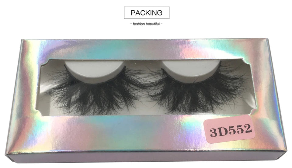 RED SIREN Fluffy Eyelashes 10mm-18mm 3d Mink Eyelashes Handmade Soft Volume Natural Lashes Maquillaje Lash Vendors False Lashes