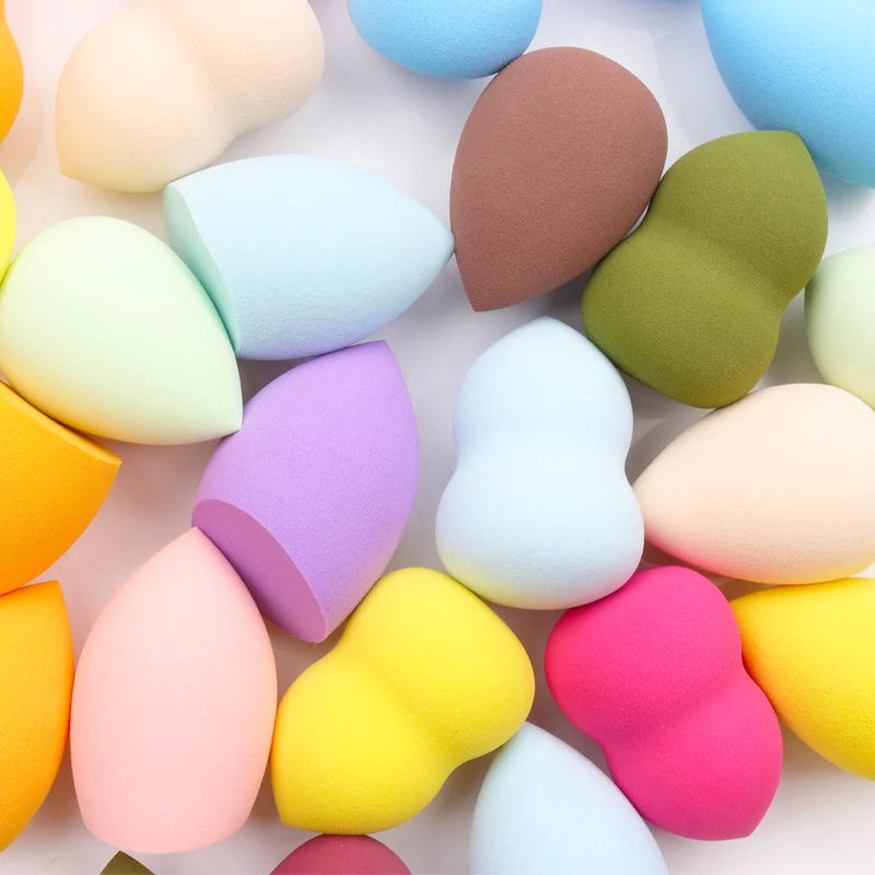 Makeup Foundation Non-latex Sponge Sponge Beauty Egg Dry Water Becomes Bigger Oblique Does Not Eat Powder Puff Make-up Tools