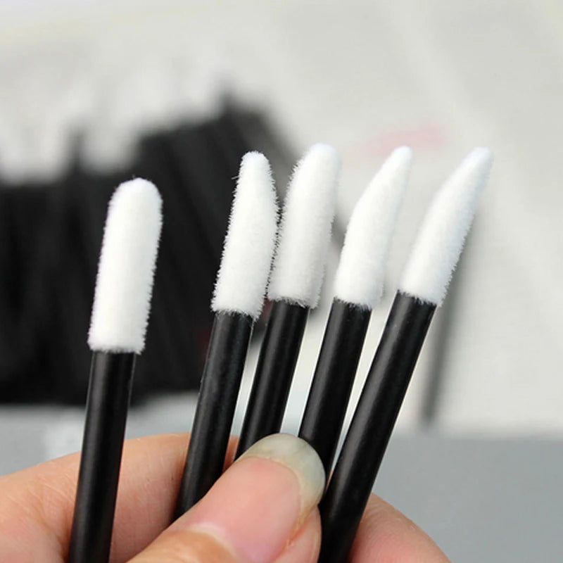 5/100 Pcs MicroBrush Eyelashes Extension Individual Lash Removing Swab Micro Brush For Eyelash Makeup Tools
