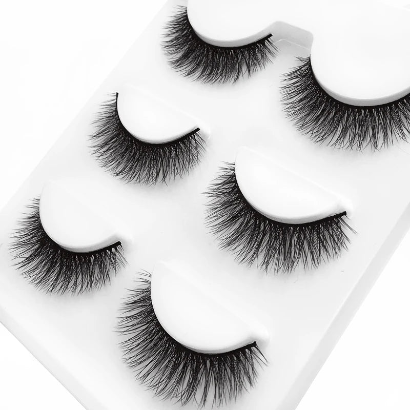 SHIDISHANGPIN Mink Lashes 2/30/50/100 Boxes 3D Eyelashes Luxury Dramatic Volume 3D False Eyelashes Extension Maquiagem