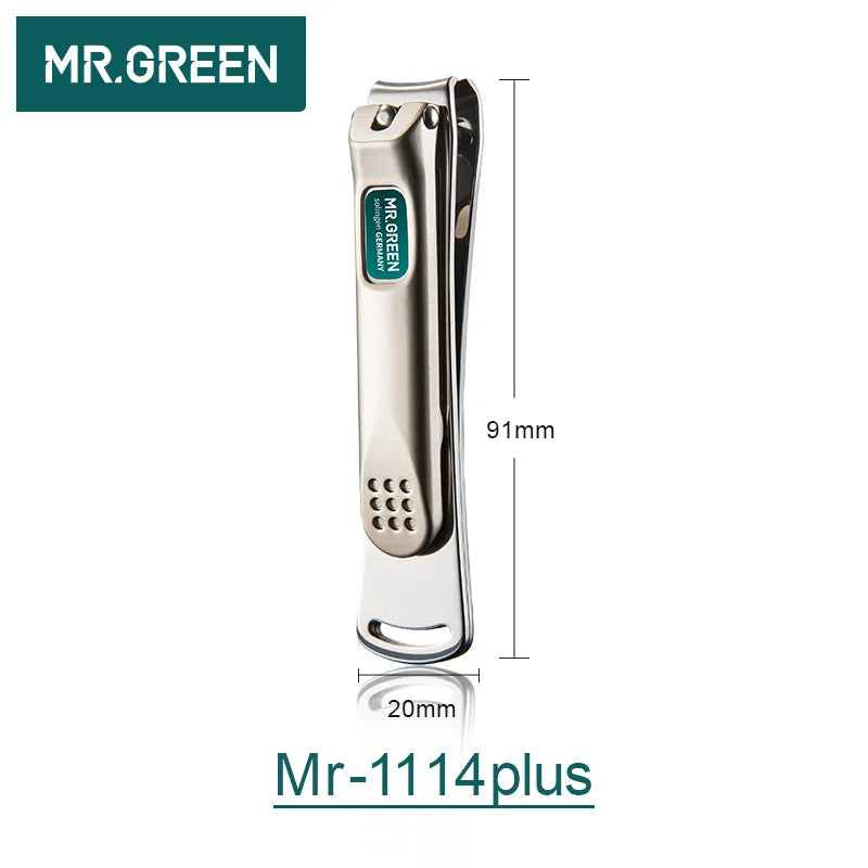 MR.GREEN stainless steel nail clippers trimmer pedicure care nail clippers professional fish scale nail file nail clipper tools