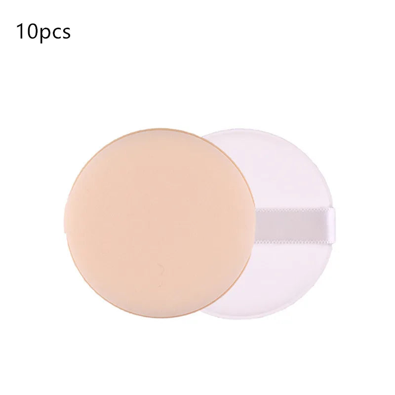 10pcs Foundation Makeup Sponge Cosmetic Puff Cosmetic Air Pad Cushion Powder Smooth Beauty Wet &Dry Dual-Use Makeup Sponge Tools