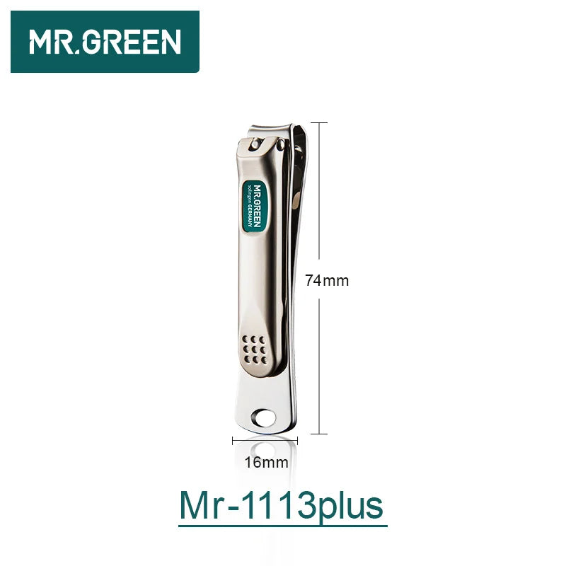 MR.GREEN stainless steel nail clippers trimmer pedicure care nail clippers professional fish scale nail file nail clipper tools