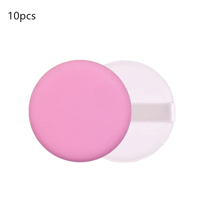 10pcs Foundation Makeup Sponge Cosmetic Puff Cosmetic Air Pad Cushion Powder Smooth Beauty Wet &Dry Dual-Use Makeup Sponge Tools