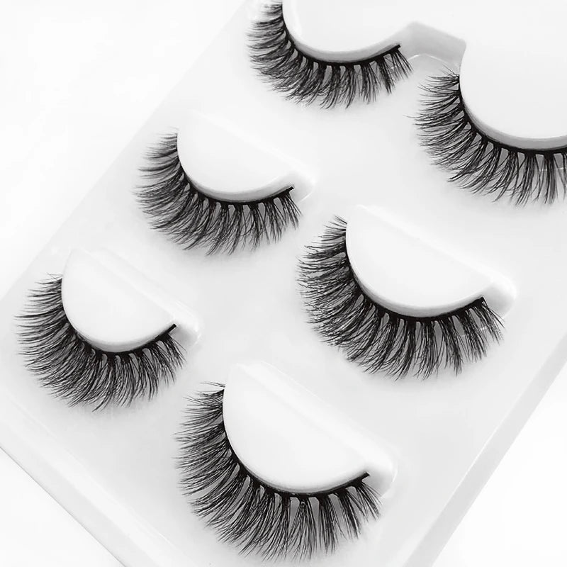 SHIDISHANGPIN Mink Lashes 2/30/50/100 Boxes 3D Eyelashes Luxury Dramatic Volume 3D False Eyelashes Extension Maquiagem