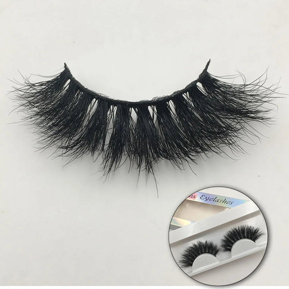 RED SIREN Fluffy Eyelashes 10mm-18mm 3d Mink Eyelashes Handmade Soft Volume Natural Lashes Maquillaje Lash Vendors False Lashes