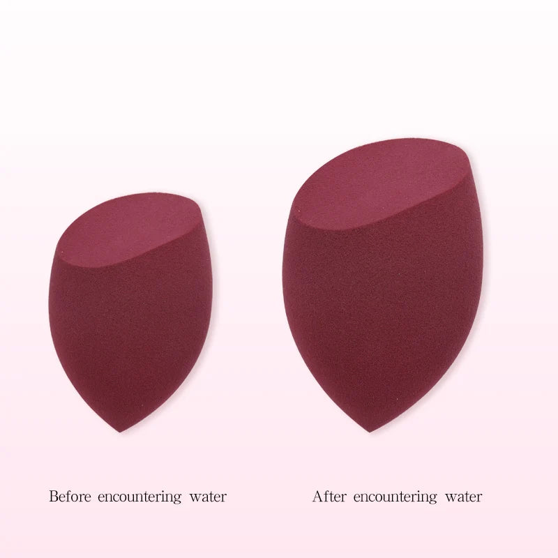 Makeup Foundation Non-latex Sponge Sponge Beauty Egg Dry Water Becomes Bigger Oblique Does Not Eat Powder Puff Make-up Tools